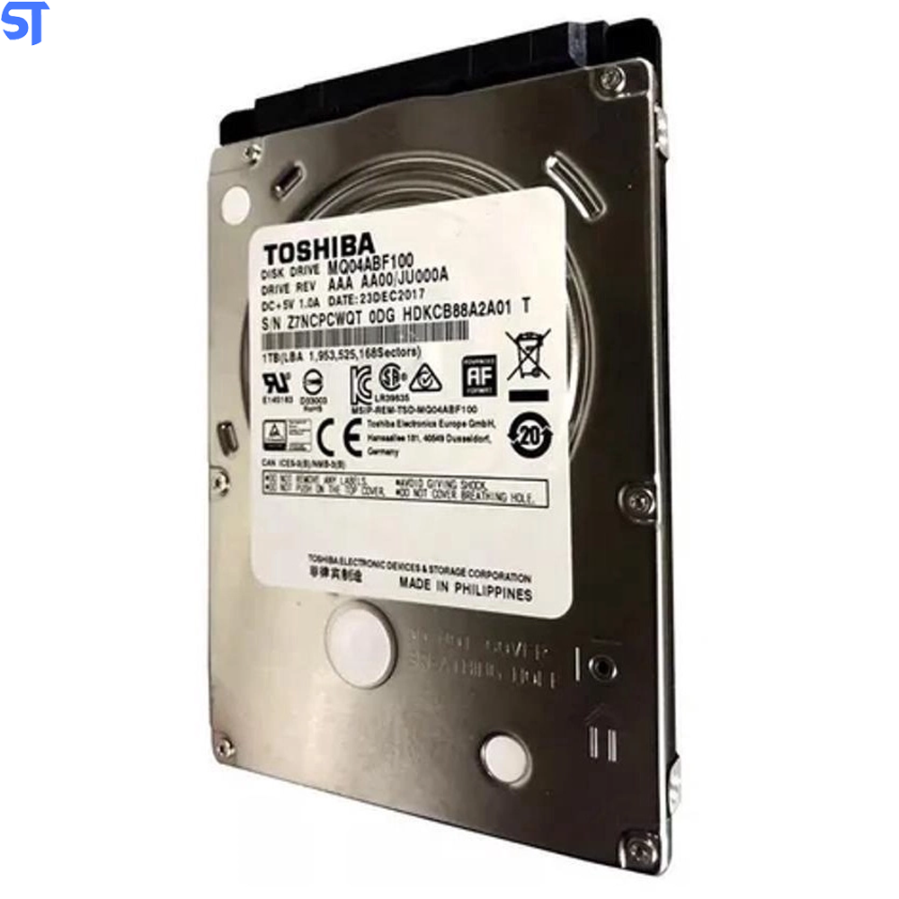 HD Interno Notebook Disco Rígido 1TB Toshiba Mq04Abf Series Mq04Abf100 1Tb