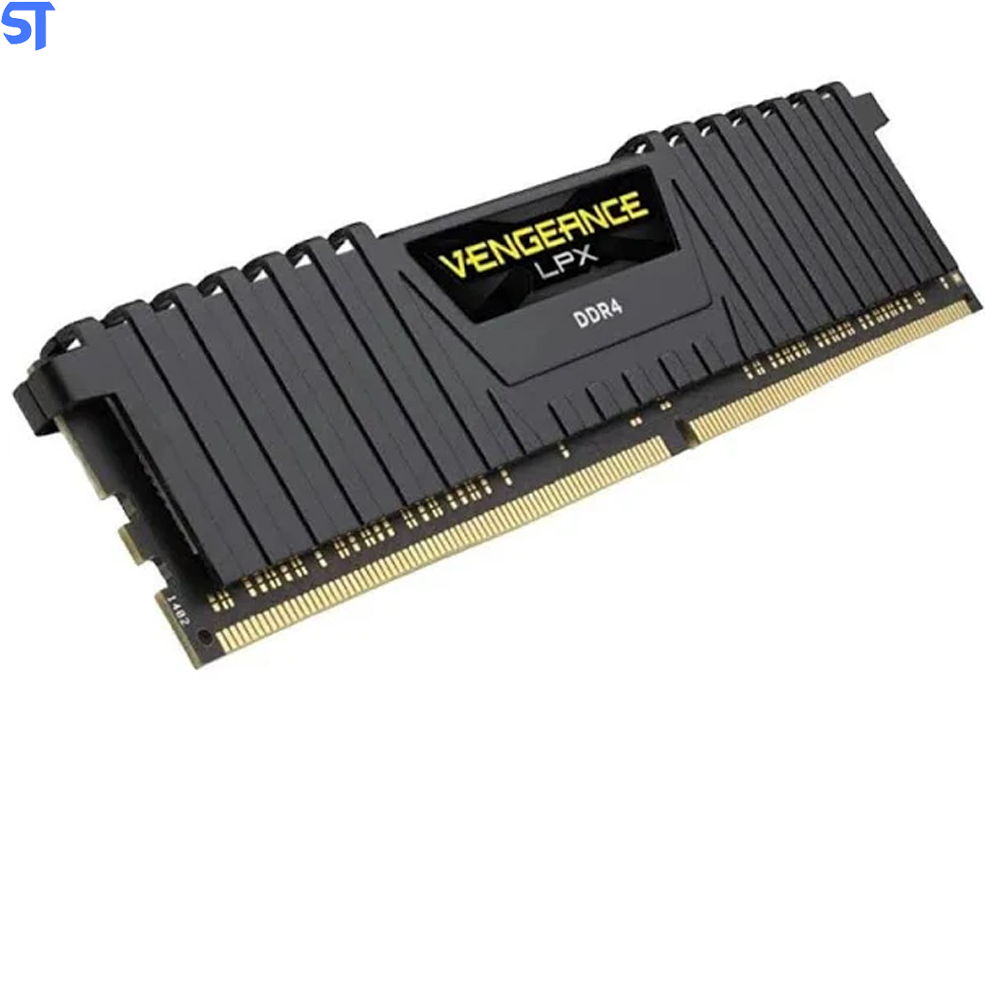 Memória Ram Gamer Desktop 4GB 2400Mhz Vengeance Lpx Black Cmk4gx4m1a2400c14 - Corsair