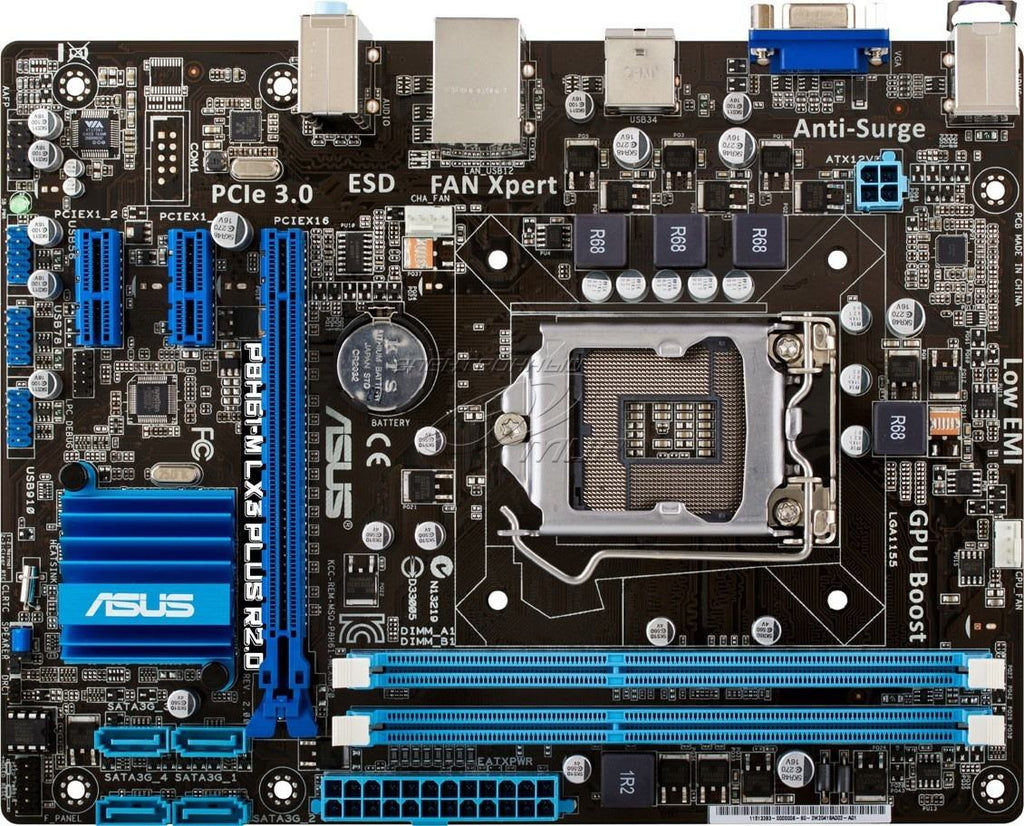 Placa Mãe Asus P8h61 M Lx3 Socket 1155