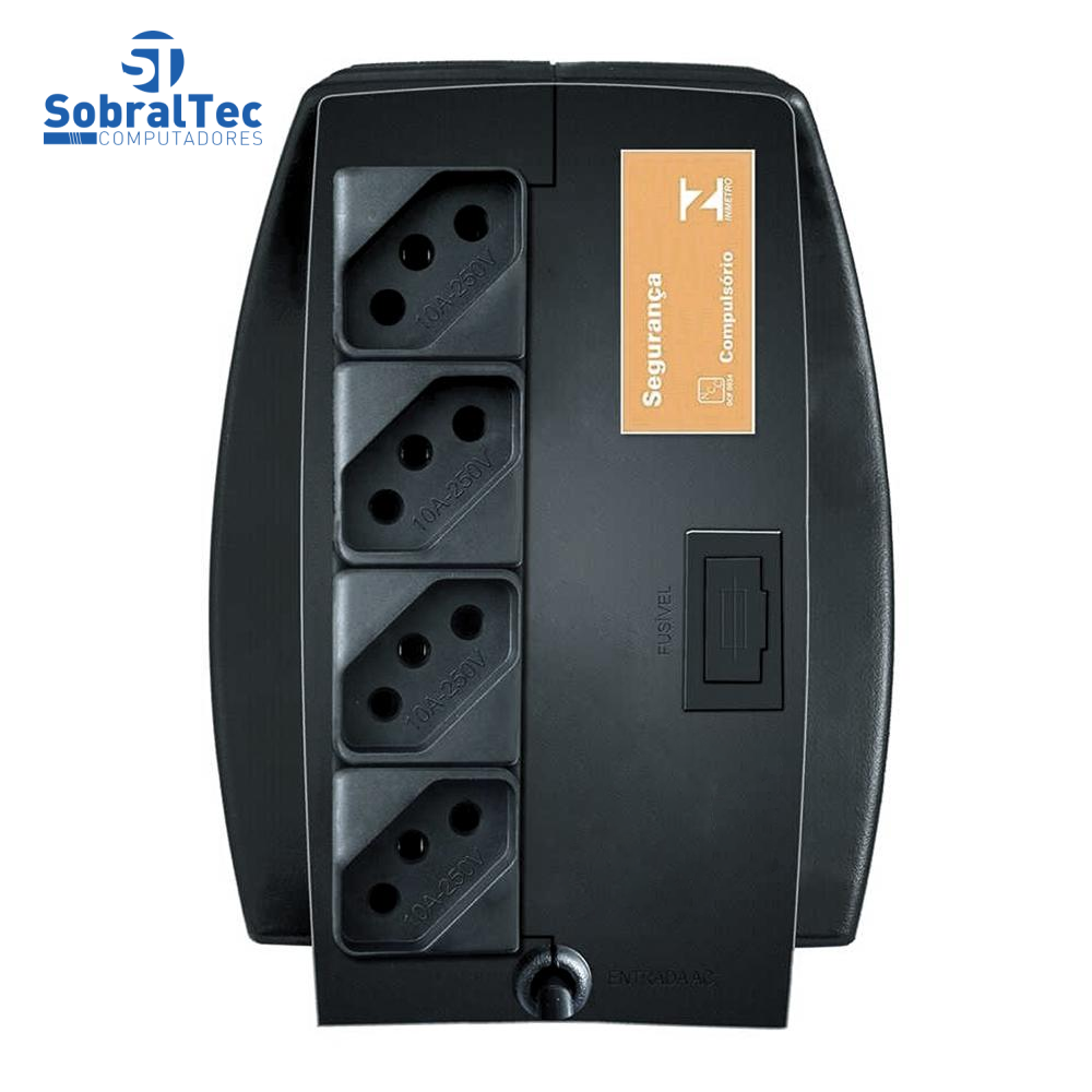 Estabilizador Exxa Power T 300va Mono 115v/115v 4 Tomadas Coletek