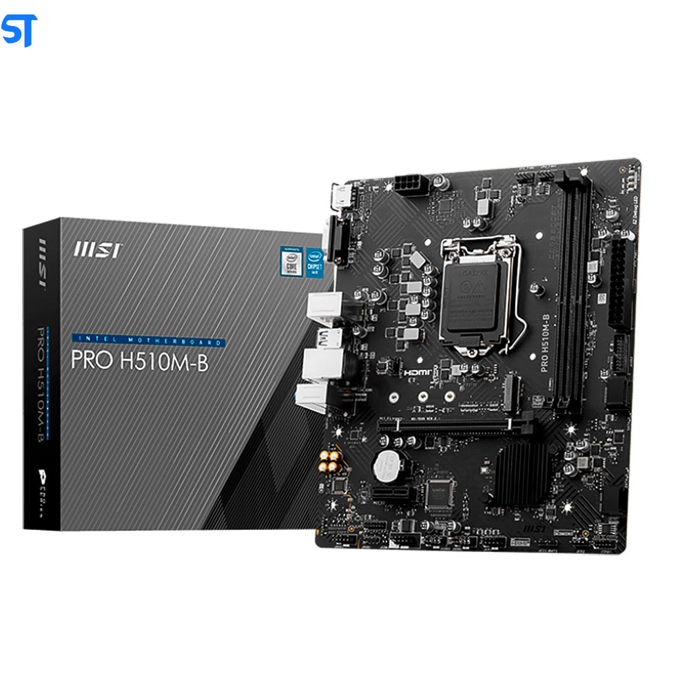 Placa Mãe MSI Pro H510M-B Socket LGA 1200 / VGA / DDR4