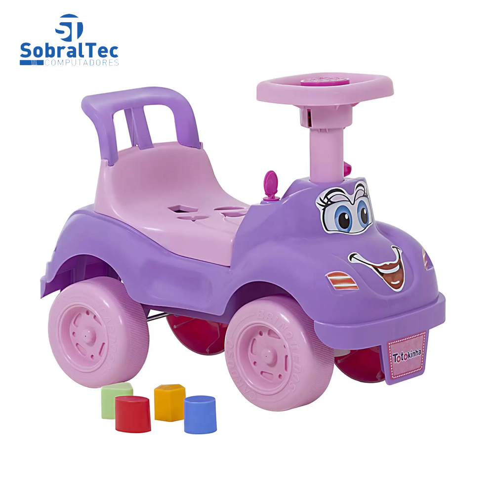 Andador de Empurrar Brinquedos Cardoso - Totokinha