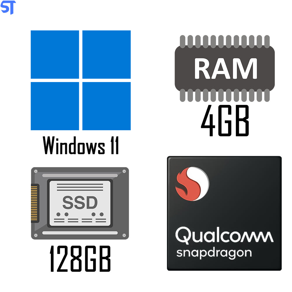 Notebook Samsung Galaxy Book Go Snapdragon 8 núcleos 4GB 128GB SSD Tela Full HD 14