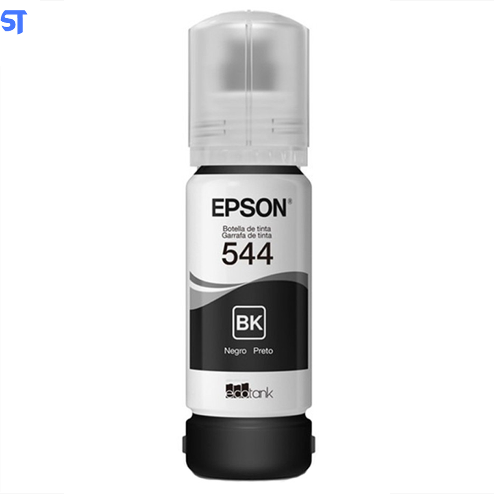 Kit Garrafas de Tinta Original Epson T544 Preta com 2 Unidades