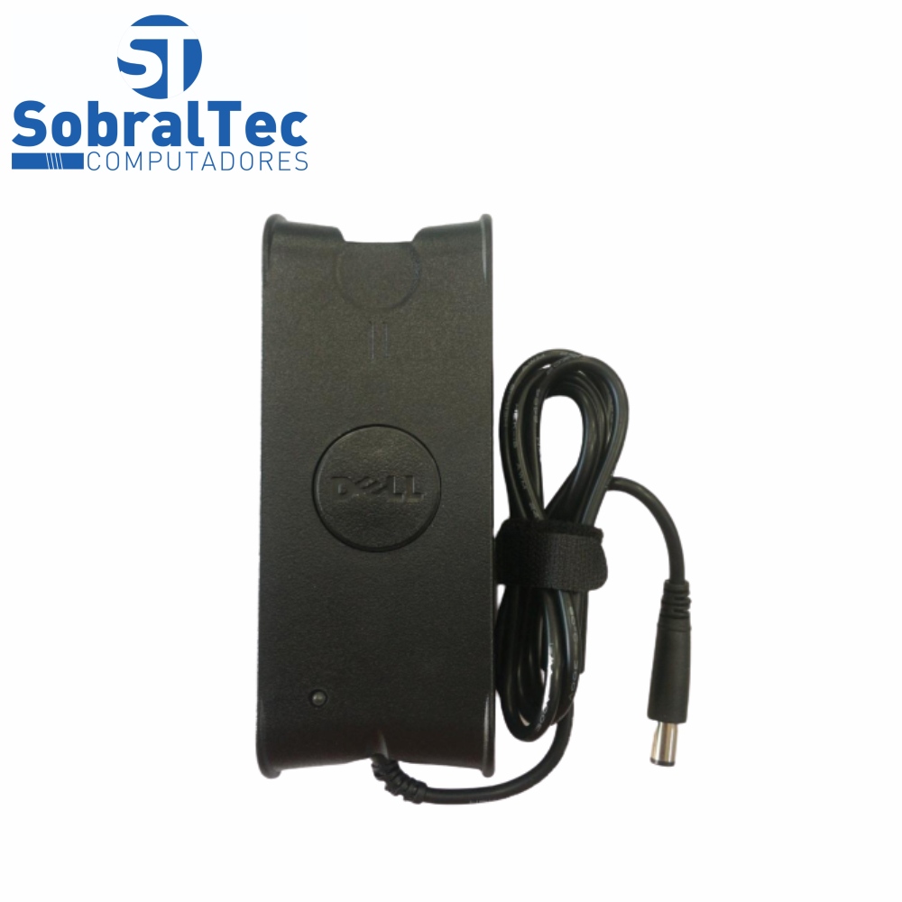 Fonte Carregador Para Notebook Dell 19,5V 4,62A 90W 7.4 x 5.0mm PA-10