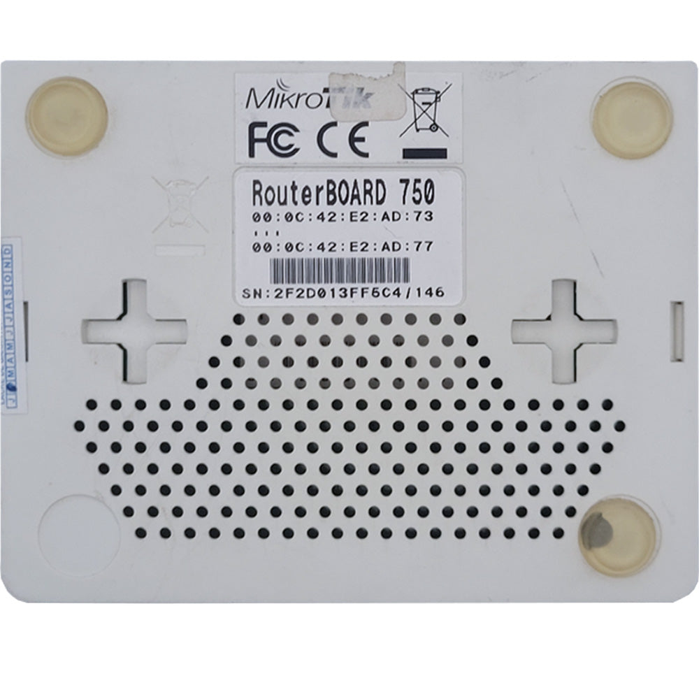 Roteador Mikrotik Routerboard Rb 750 (USADA)