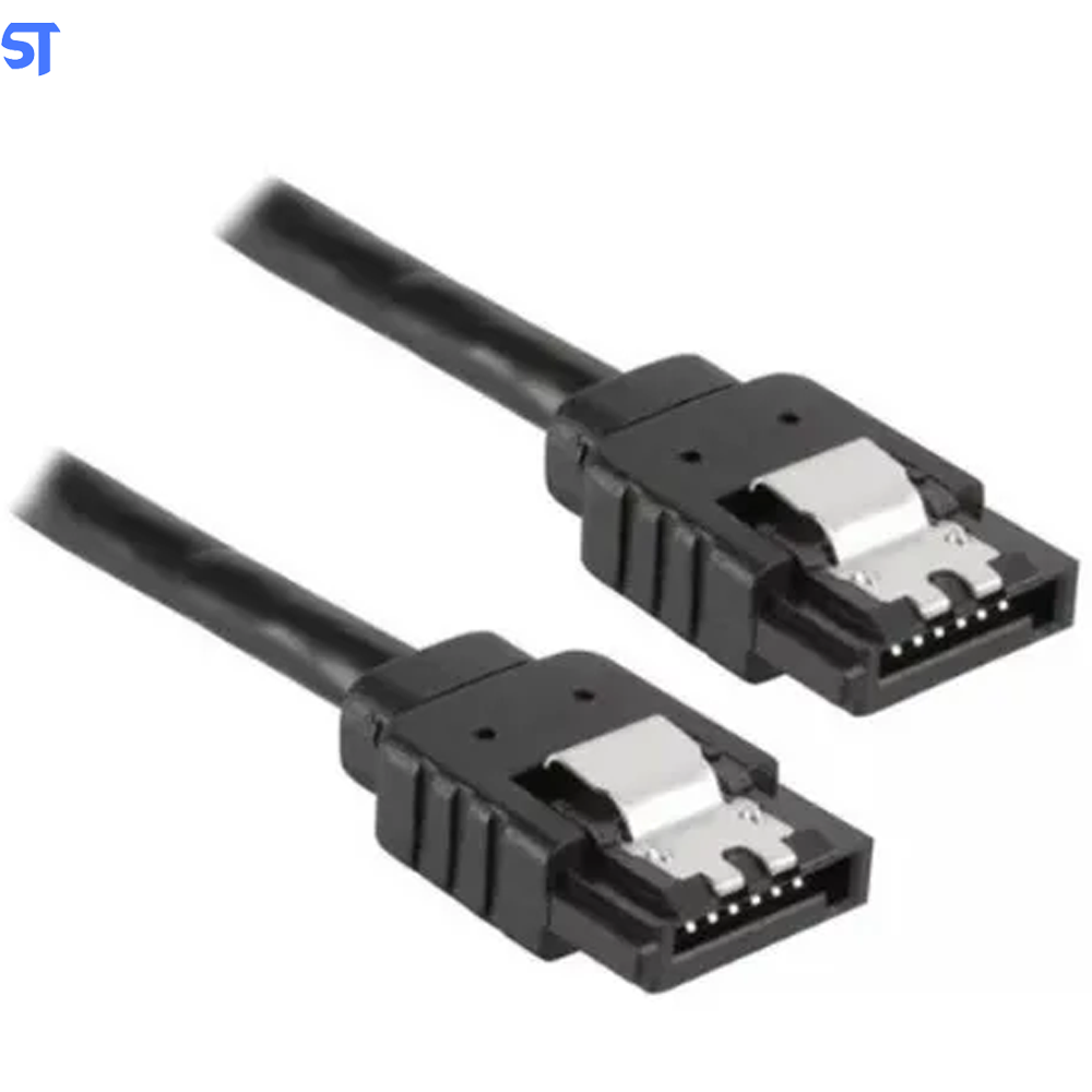 Cabo De Dados Sata Para HD 3.0 6 Gb/s Preto