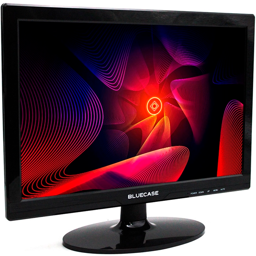 Monitor LED 15,4"  BM154X5HVW Bluecase - WXGA / HDMI / VGA / Preto / VESA