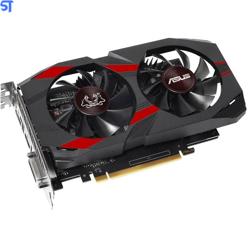 Placa de Vídeo GTX1050TI 4GB Asus GDDR5 Cerberus Oc 2 Cooler