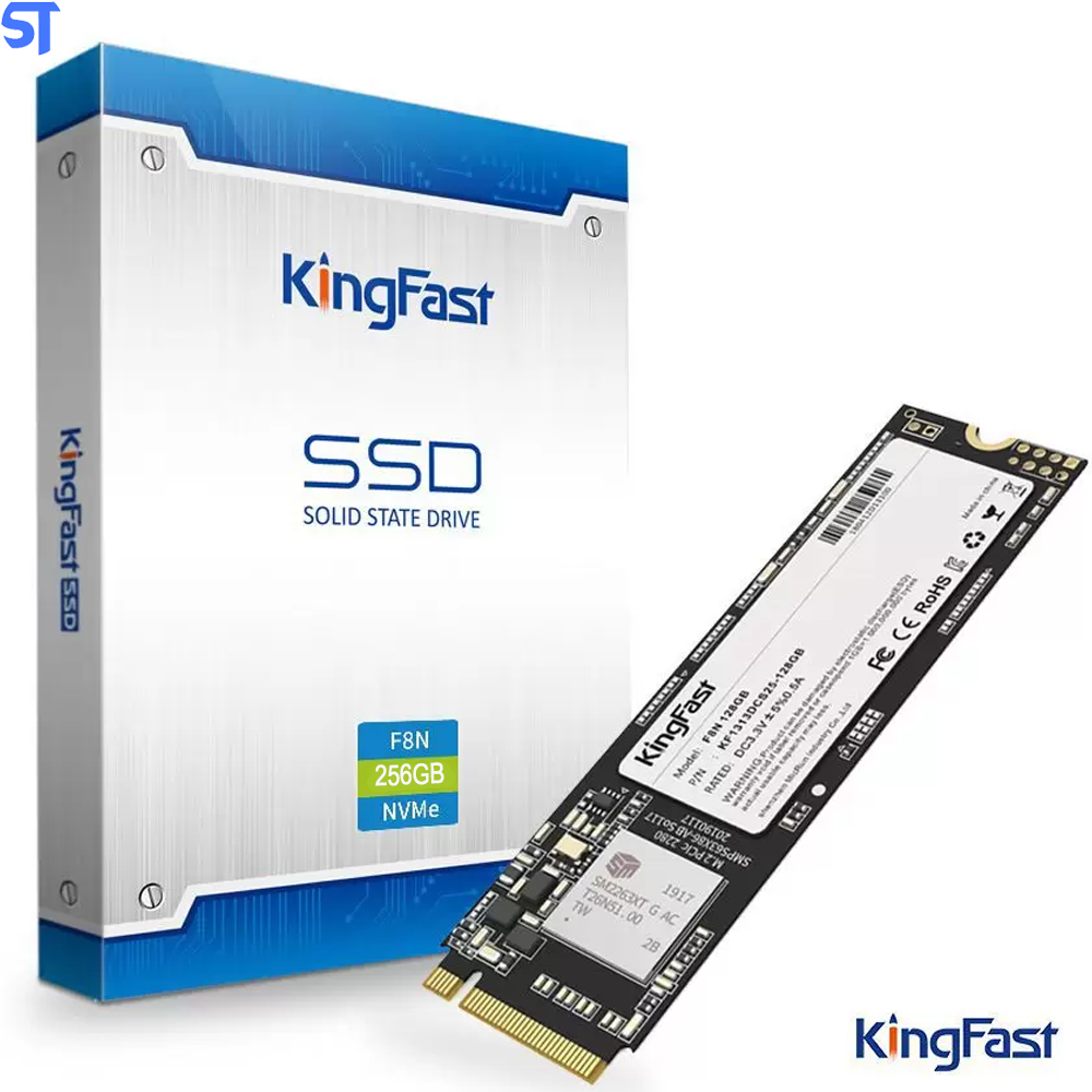 HD SSD M.2 KingFast 256Gb De Armazenamento 2400Mb/s De Leitura E1700Mb/s De Escrita