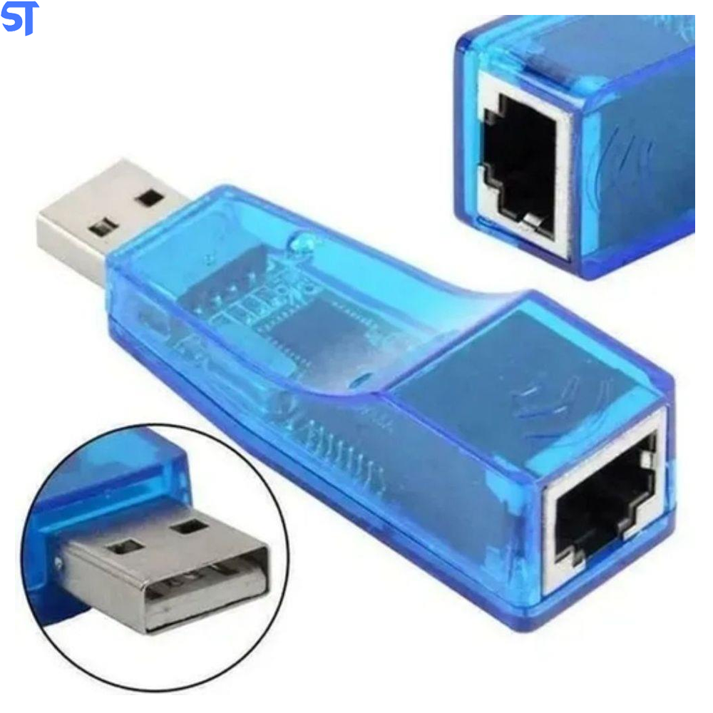 Adaptador USB 2.0 Lan Placa De Rede Externa RJ45
