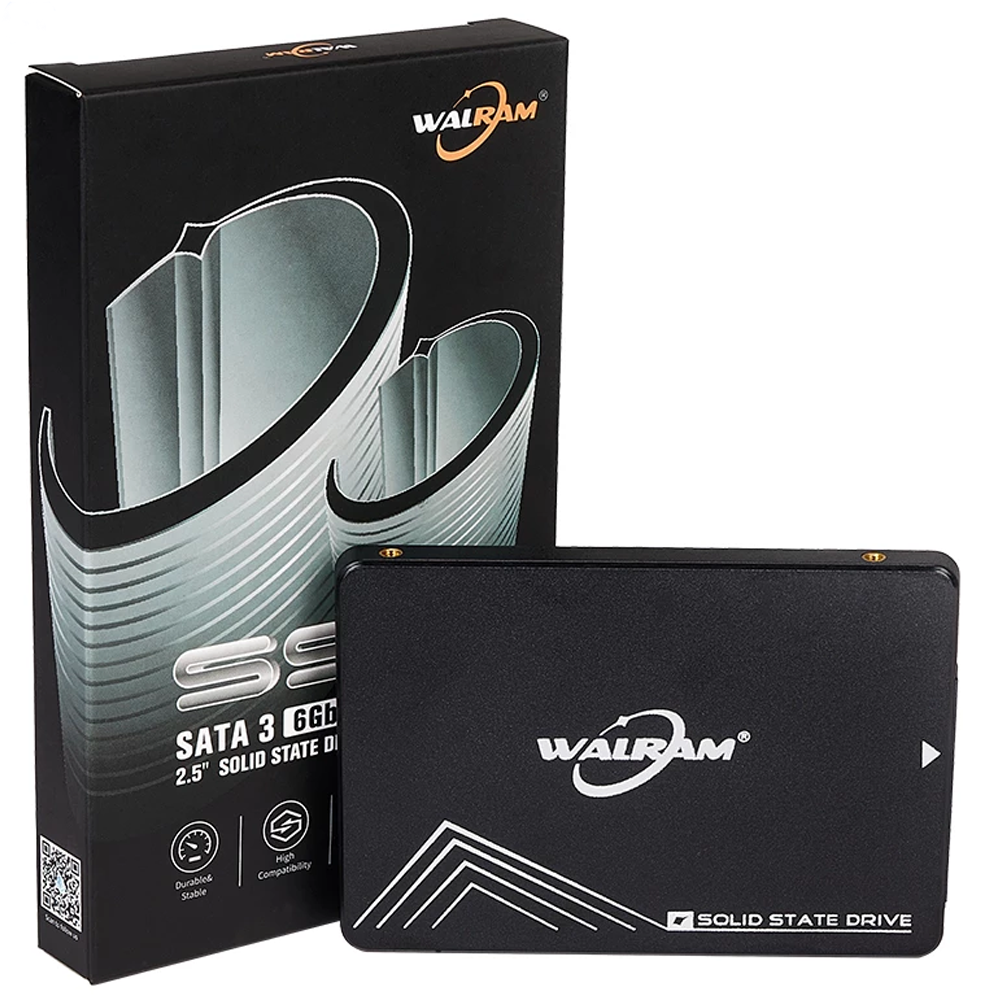 HD SSD Walram 512GB 560Mb/s De Leitura 490Mb/s De Escrita 3D Nand
