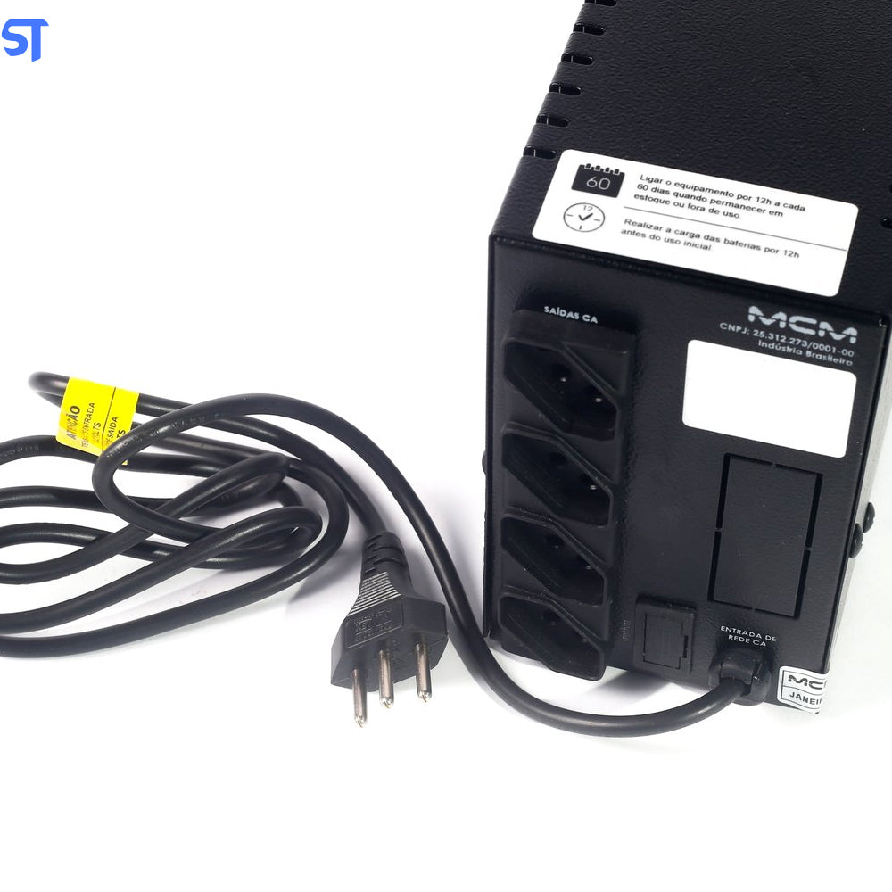 Nobreak UPS 700VA One 3.1 Trivolt/115V MCM Com 4 Tomadas UPS0219