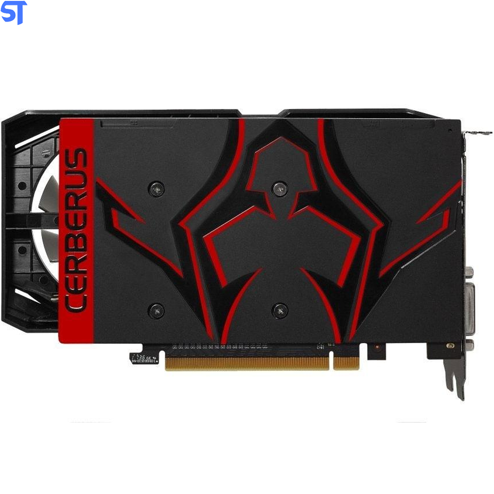 Placa de Vídeo GTX1050TI 4GB Asus GDDR5 Cerberus Oc 2 Cooler