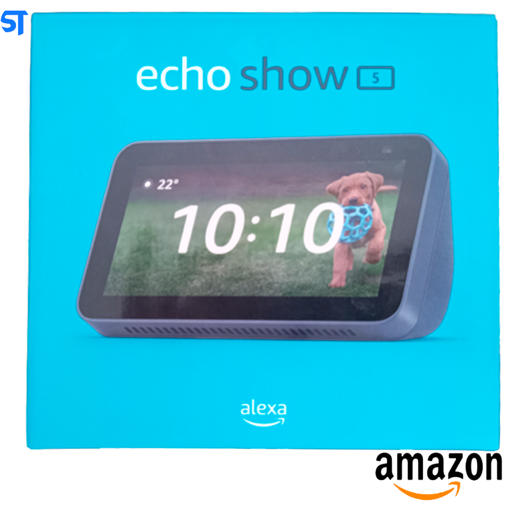 Novo Echo Show 5 (2ª Geração, versão 2021): Smart Display de 5" Com Alexa e Câmera de 2 MP - Cor Preta