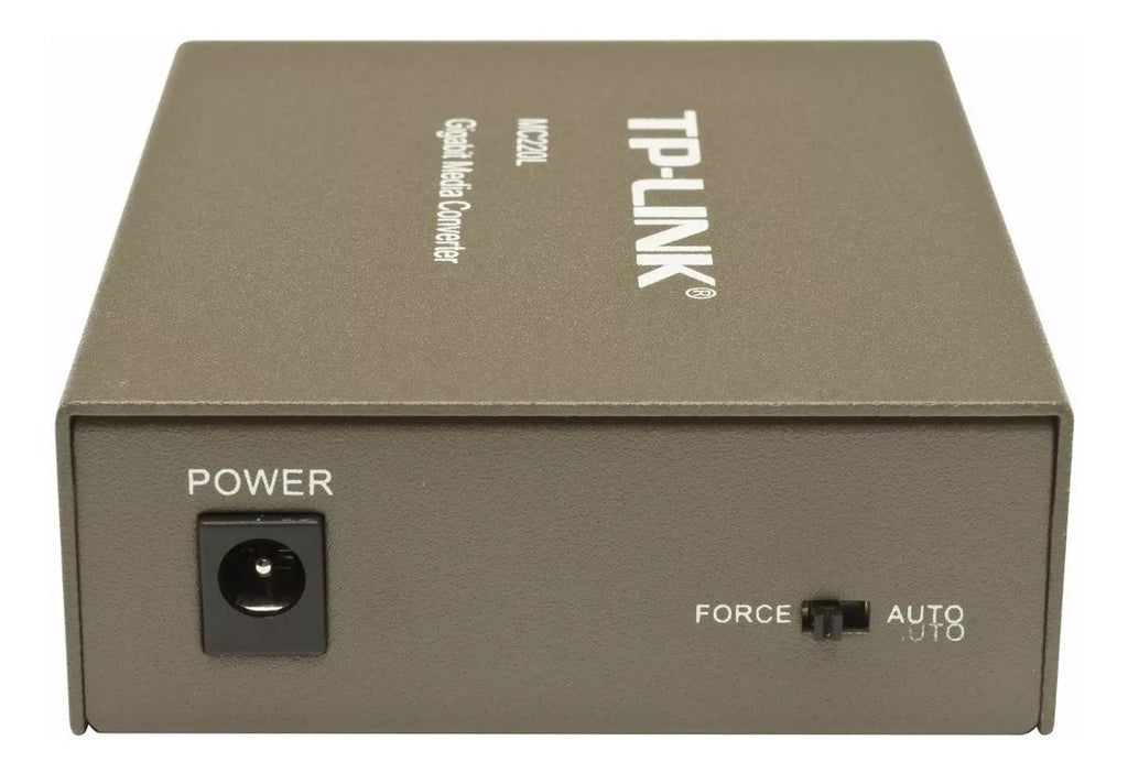 Conversor De Mídia Tp-link Gigabit Sfp Mc220L Fibra Otica