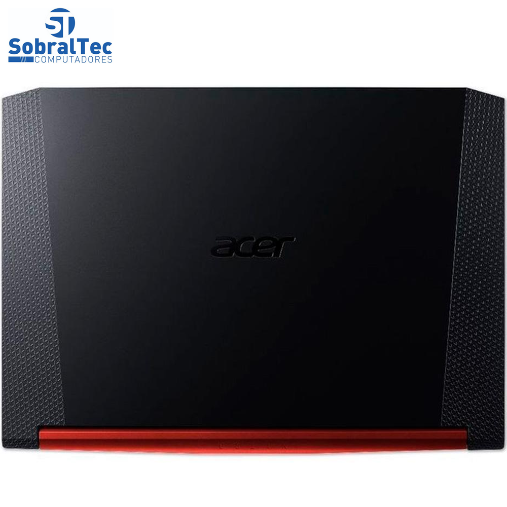 Notebook Gamer Acer Nitro 5 AMD R7-3750H, 8GB, 1TB, SSD 128GB, GeForce GTX 1650 4GB, Endless OS, 15.6´, Preto/Vermelho