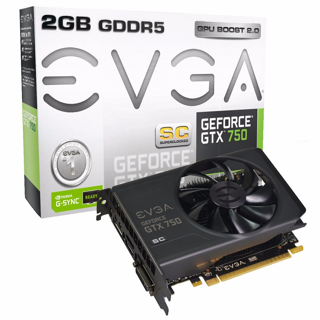Placa De Video Geforce Nvidia Gtx 750 2gb Ddr5- 128bits‎