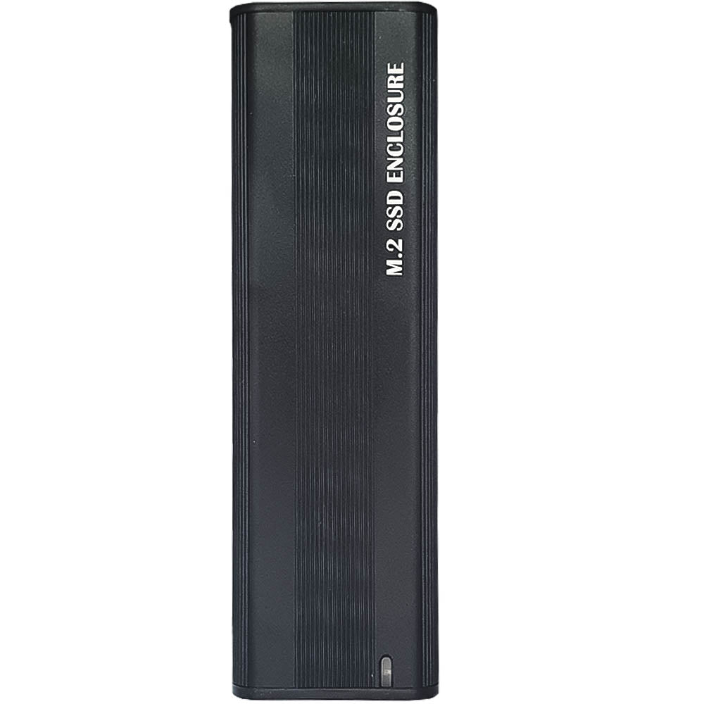 Case Externa Portatíl Para HD SSD M.2 NVMe  Em Alumínio Com Cabo USB-C/USB 3.1