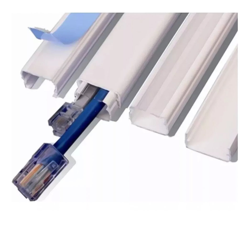 Canaleta Para Fios Com Dupla Face - 2 Metros