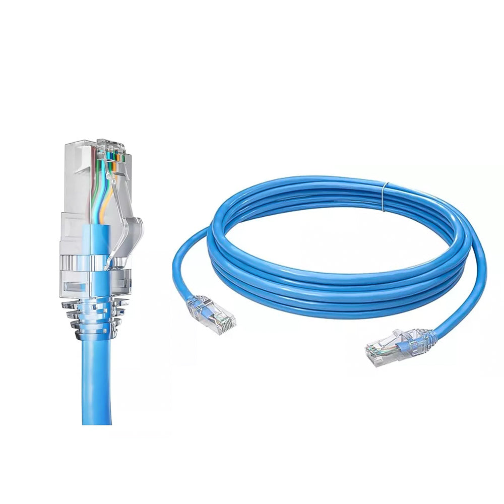 Cabo de Rede CAT.5e 2.5Metro U/UTP SohoPlus  T568A/B  Azul Claro 35104004