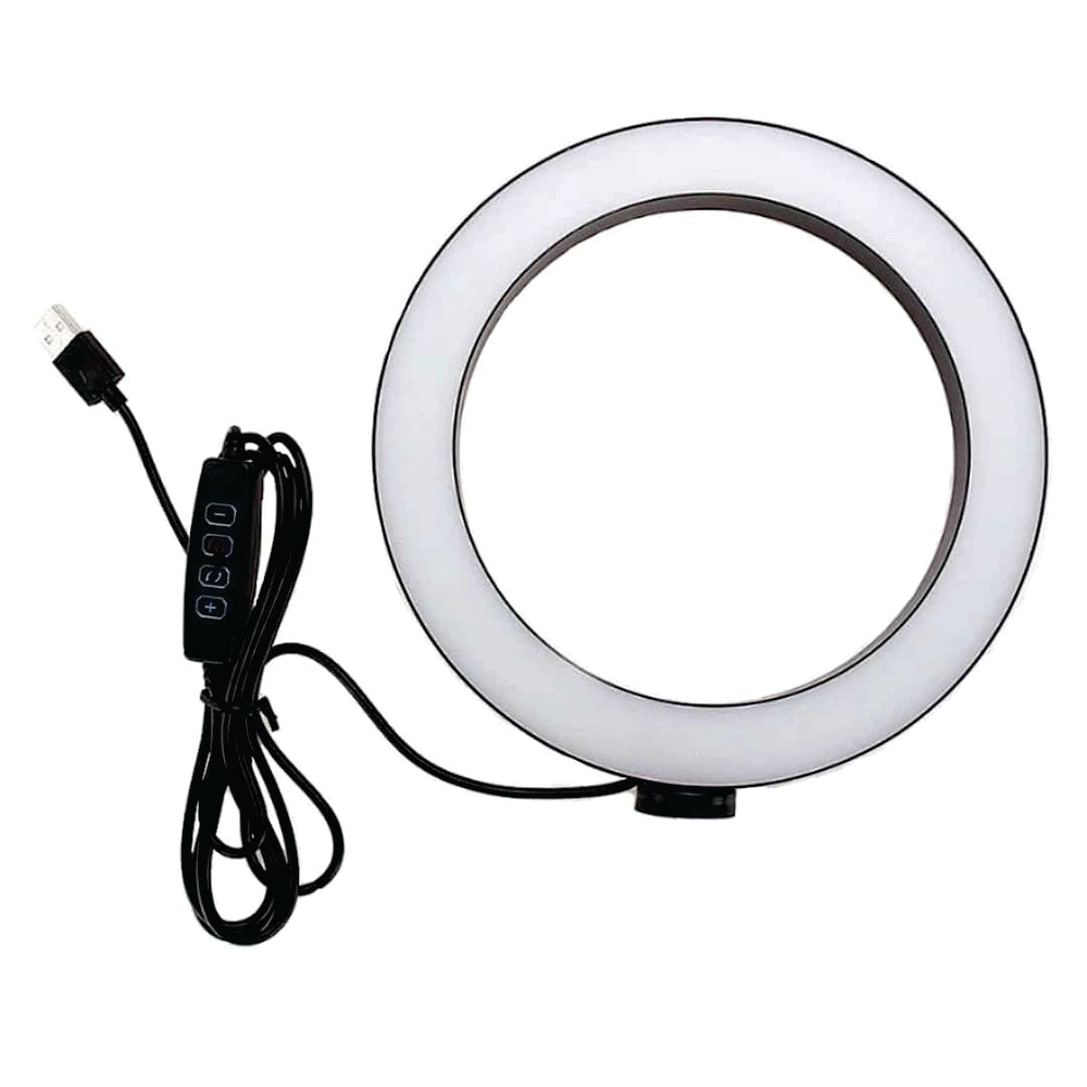 Ring Light 14" 332 Leds Sem Tripé Exbom Conexão Usb Ilum-R14W34