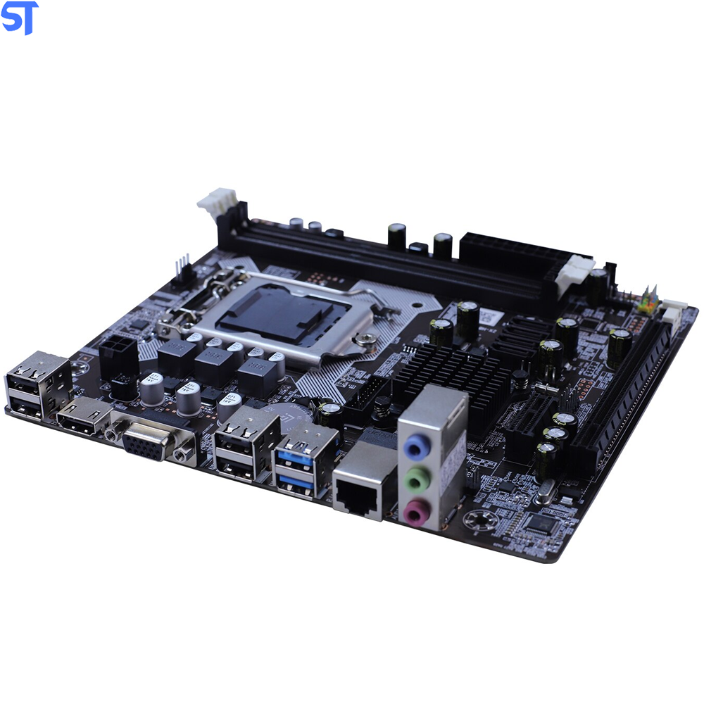 Placa-Mãe Wovibo H81 LGA1150 Memoria DDR3 Suporte A I3 I5 I7 Xeon