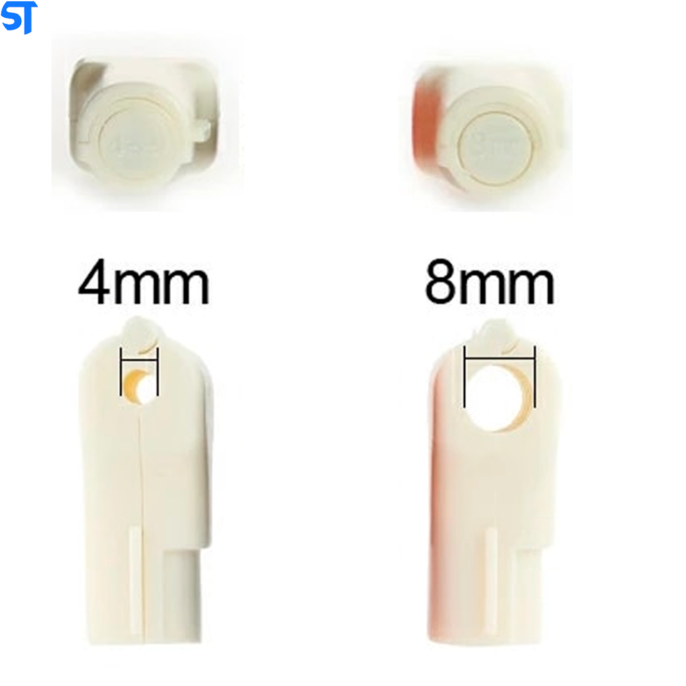 Pacote Com 100 Trava de Segurança Com Bloqueio Magnético Com Chave Anti Roubo Gancho Para Loja