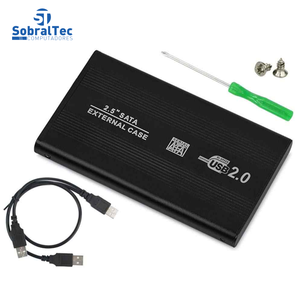 Case Para Hd Notebook 2.5'' Usb 2.0 High Speed Design Nature Plug And Play Leon GTS Leon-6004