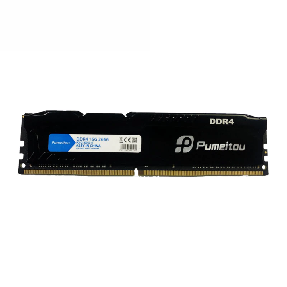 Memória Ram Desktop 16Gb Ddr4 2666MHz 1.2V 288 Pin-DIMM PC4-21300-CL19 Pumeitou