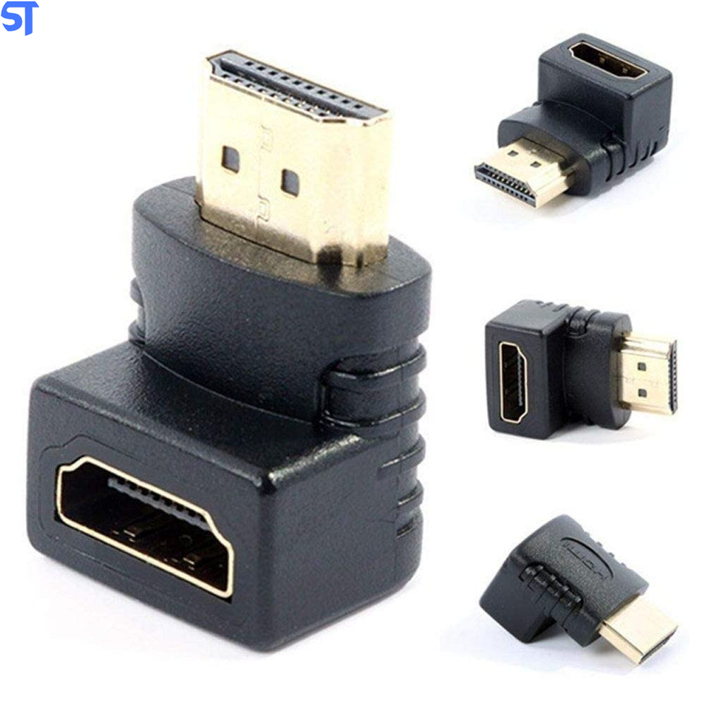 Conector HDMI Curva Joelho 90 Graus Full HD Extensor - Ckinnfon