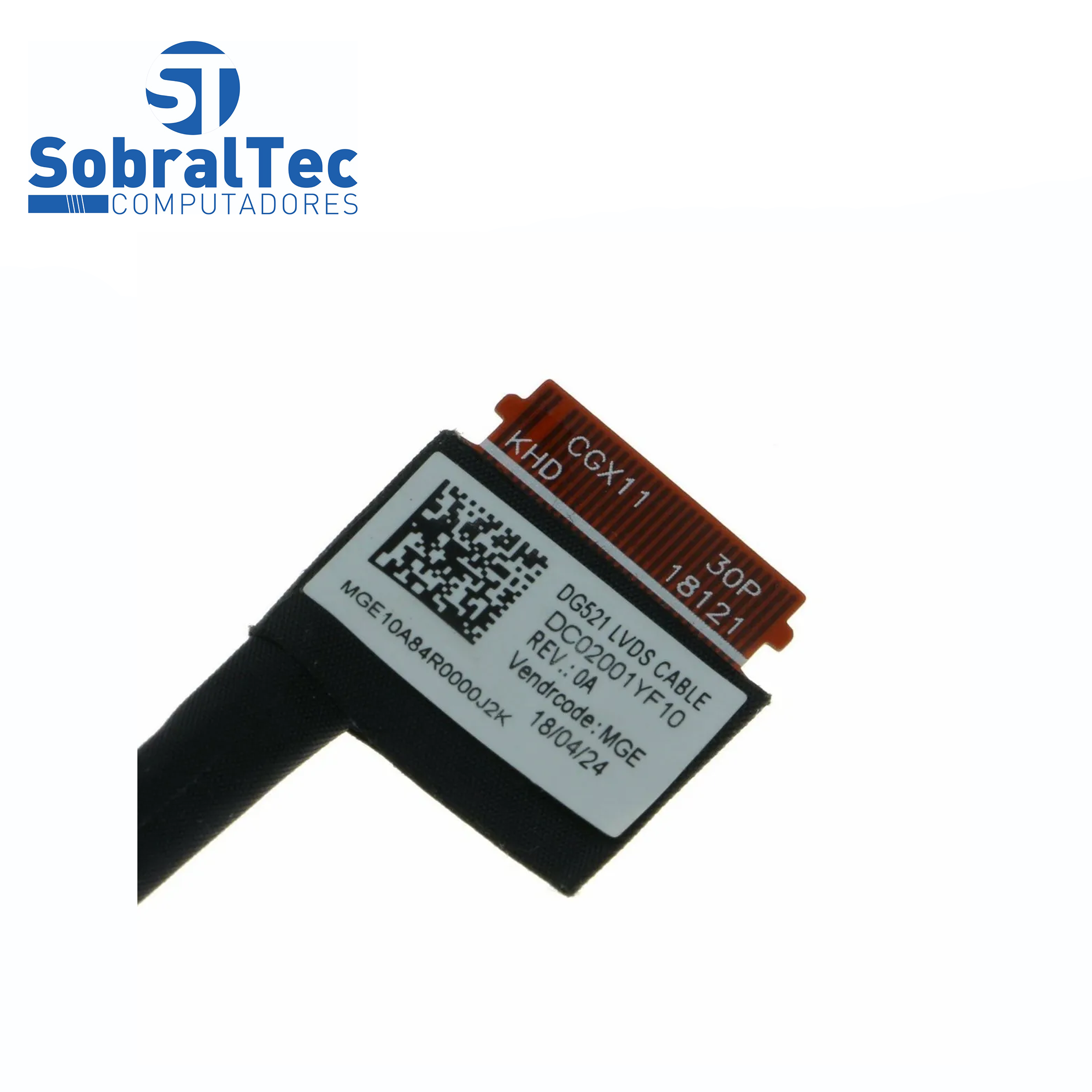 Cabo Flat Dc02001yf10 Para Lenovo Ideapad 330 - 81fn0001br 18393