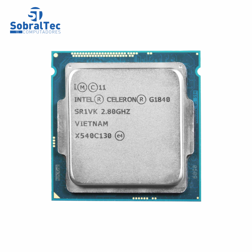 Computador Intel Celeron Dual Core G1610 2.60Ghz HDSSD 128GB Memoria Ram Desktop 4Gb Ddr3 1333Mhz