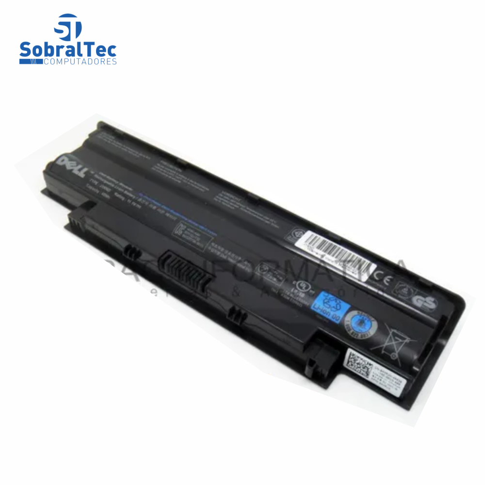 Bateria Notebook Dell Inspiron 13R N5010 - Cj - 9 Celulas Preto 10.8V
