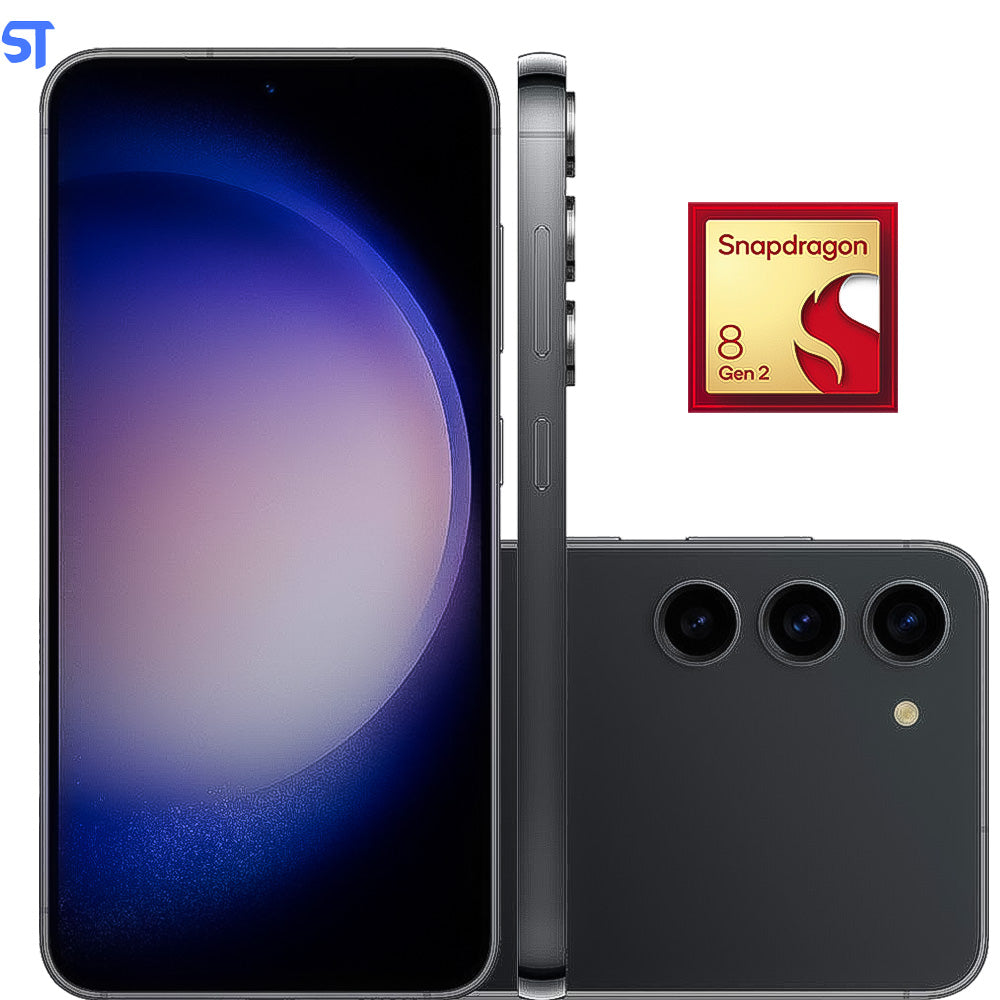 Smartphone Samsung Galaxy S23+ 5G Preto, 256GB, 8GB RAM e Câmera Tripla de 50MP +12MP + 10MP