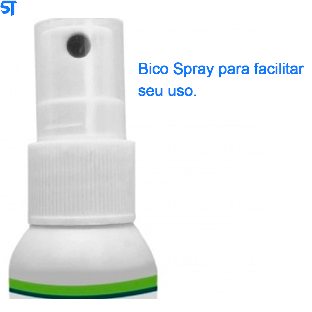 Spray Álcool Isopropílico 70% Pump 60ml Implastec Uso Geral