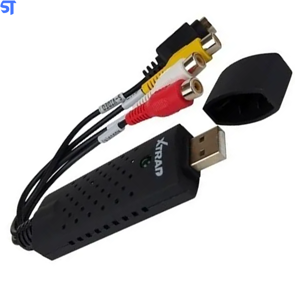 Placa De Captura Para Video Dvr Rca/S-Video Para Usb Xtrad Xt-1256