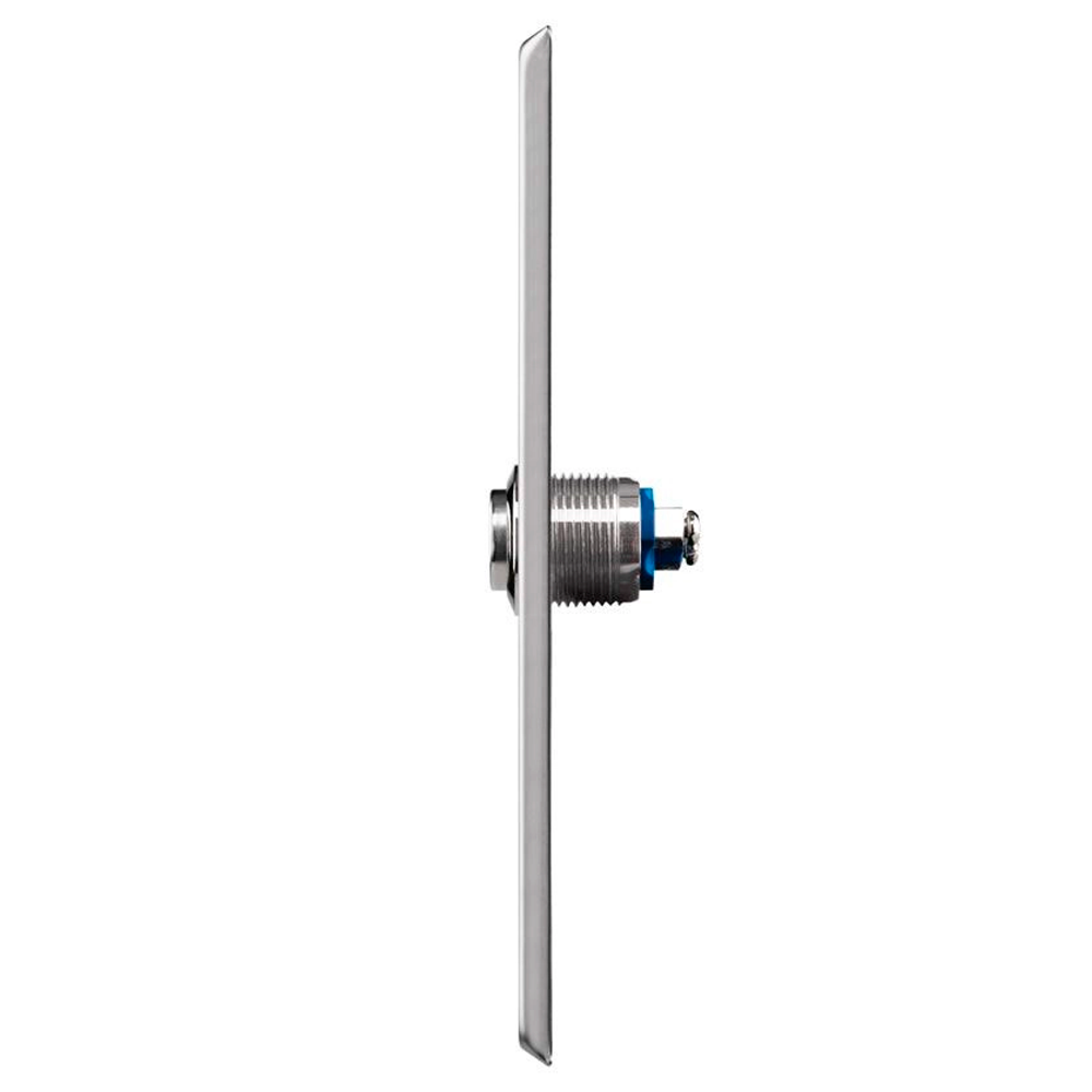 Botoeira Acionador de Abertura Inox Embutir 4x2 BT 5000 IN Intelbras