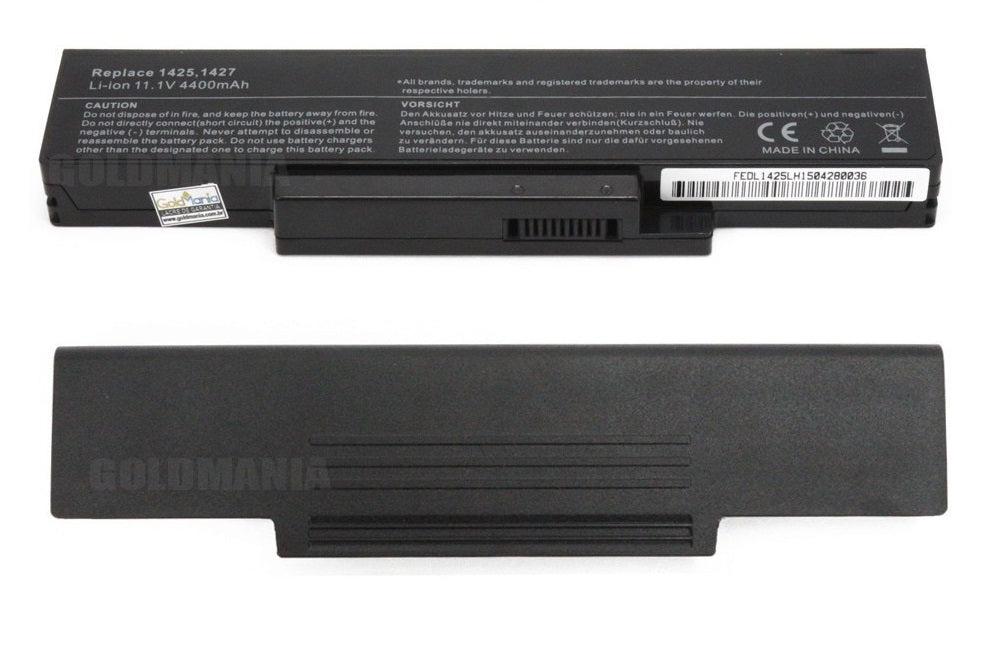 Bateria Notebook  Intelbras Amazon Asus Clevo Msi Mirax Ezgo BateL80L6 4400 mAh 11.1V 6 Células