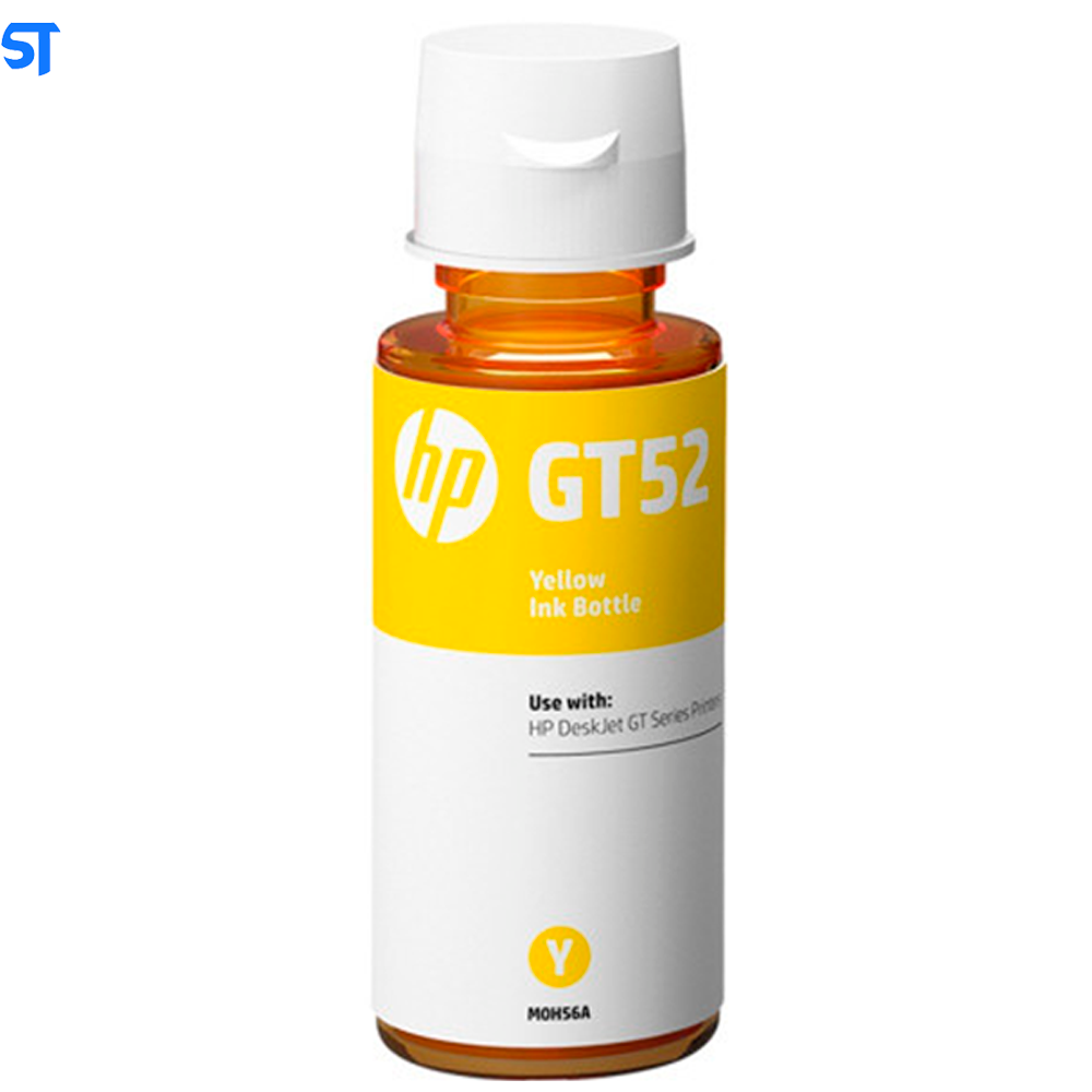 Refil de Tinta HP GT52  Amarelo 8.000 Paginas Compativel com HP Smart Tank/ Series HP Ink Tank Series/ HP DeskJet GT 580
