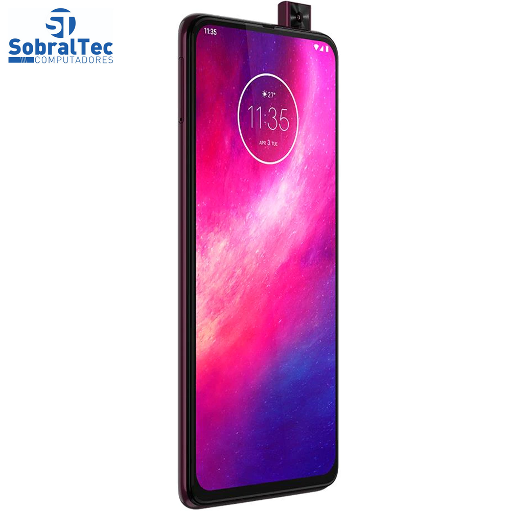 Smartphone Motorola One Hyper Rosa Boreal 128GB, Tela Total Vision 6.5”, Câmera Traseira Dupla, Câmera Selfie Pop-Up de
