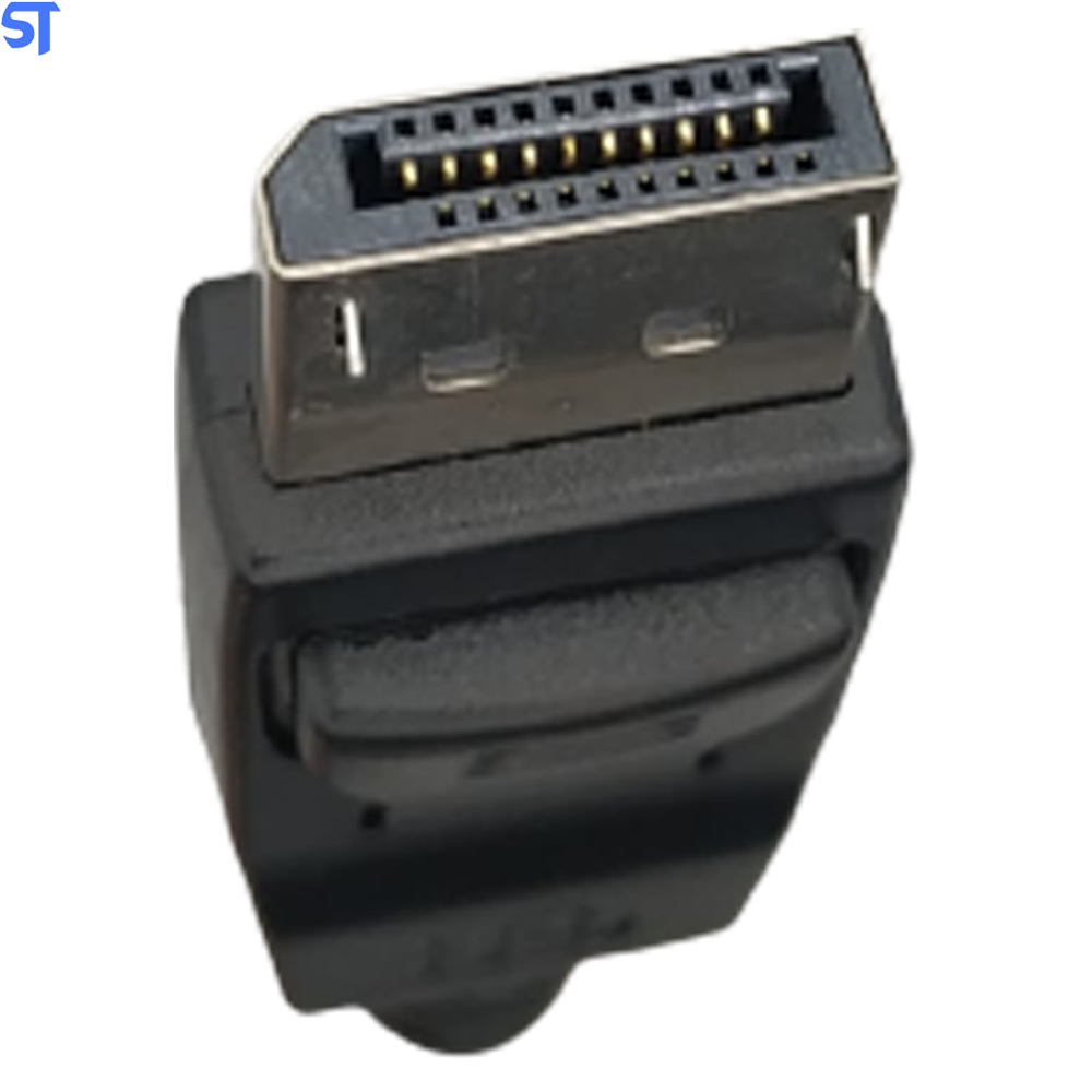 Cabo DisplayPort Macho Para Cabo DVI 18+1 Fêmea 20Cm