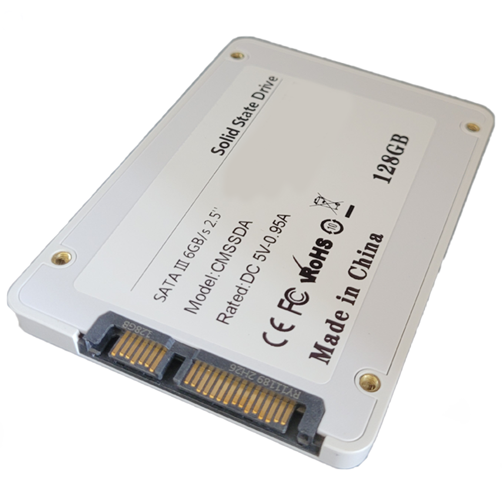 HD SSD SobralTec 128Gb 2.5 Sata3 Leitura 520Mb/s Escrita 400Mb/s - Branco