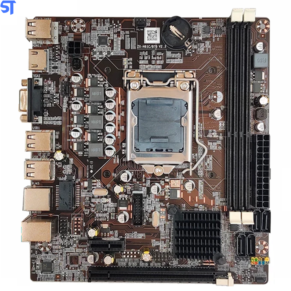 Computador Core I3- 3th,  Memória 4GB, SSD 120GB - Gabinete Slim Micro ATX Horizontal e Vertical
