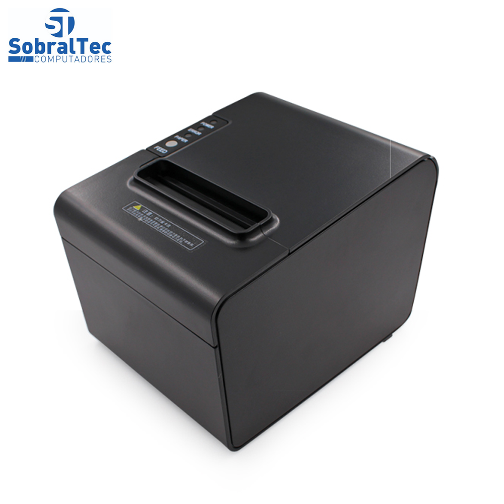 Impressora Térmica USB STec Pos 80mm de Cupom Com Guilhotina