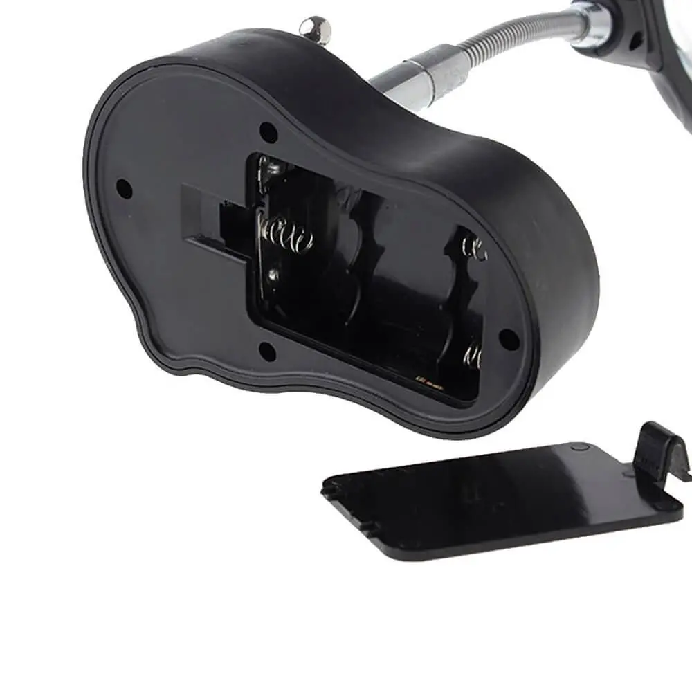 Lupa De Mesa Bancada Multi-função Com Suporte e Garras Te-801-03193