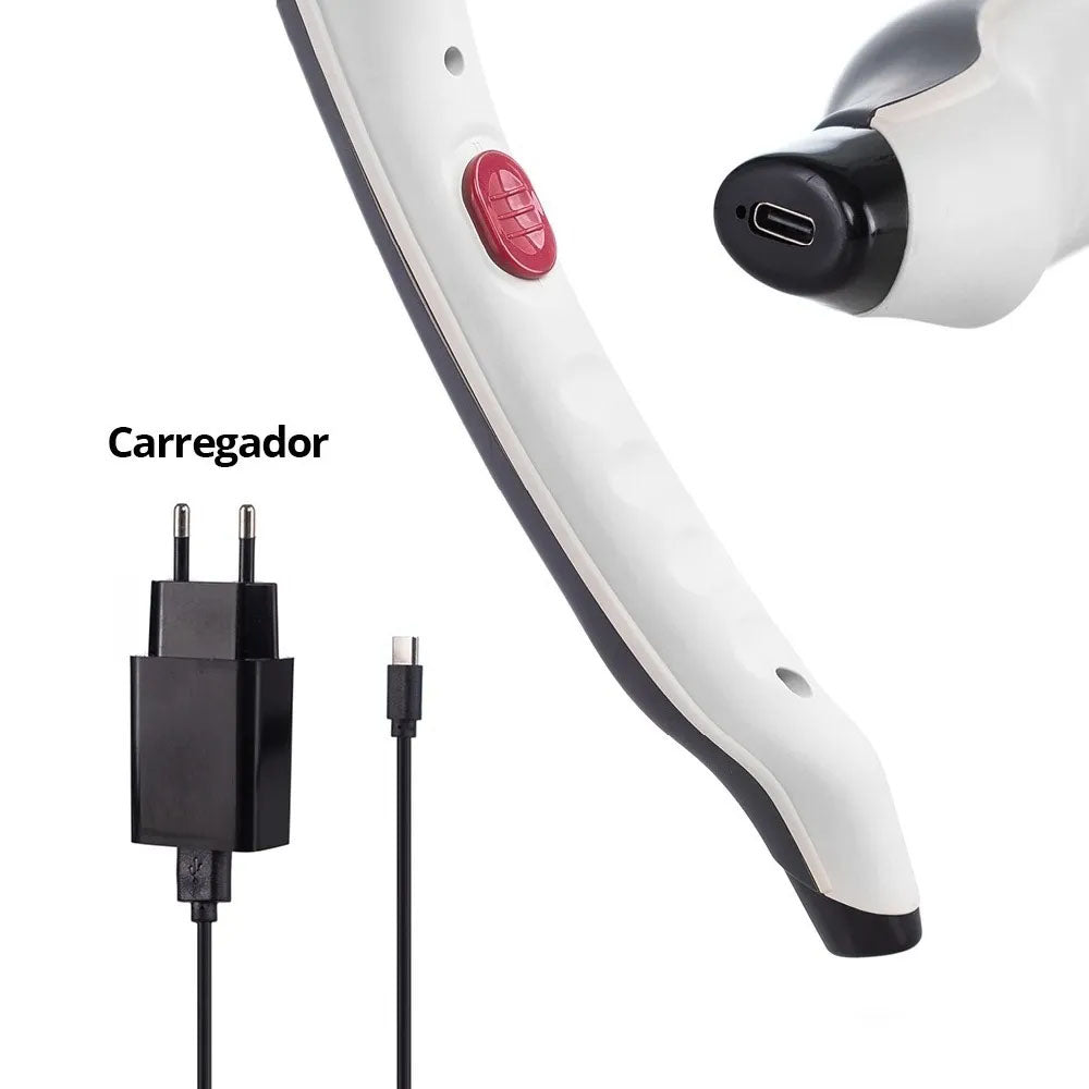 Massageador Portátil Relax Confort Sem Fio Corporal Elétrico