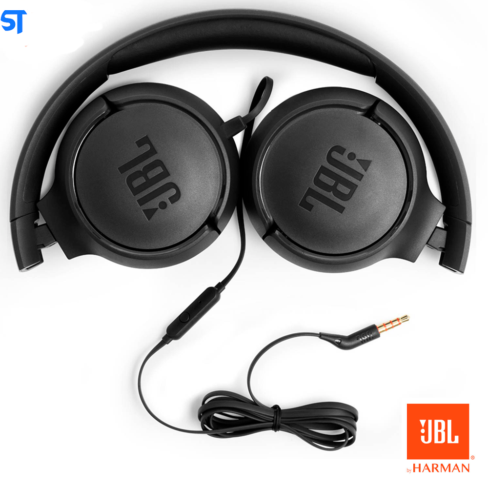 Fone de Ouvido HeadPhone JBL T500 Preto - JBLT500BLK