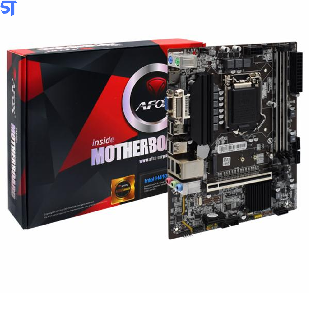 Placa Mãe Afox H410/ Soquete 1200/ DDR4 - IH410-MA-V4 - Décima Geração