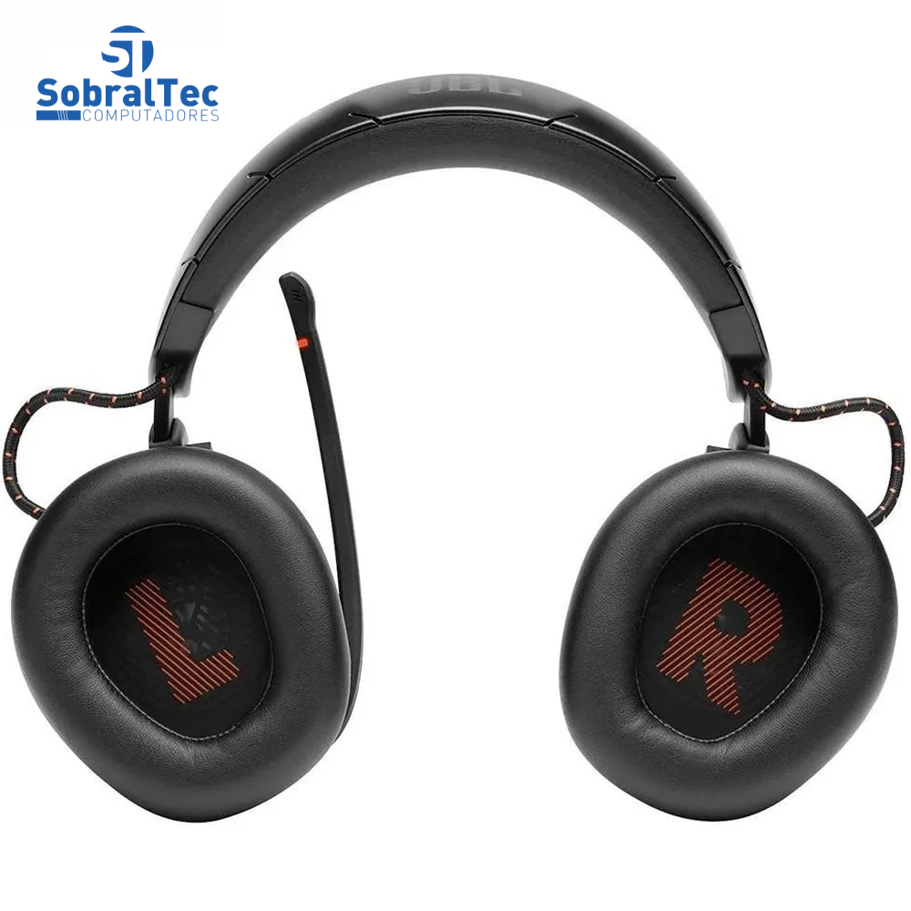 Fone de Ouvido JBL Quantum 600 Wireless Over-Ear RGB com Microfone - Preto